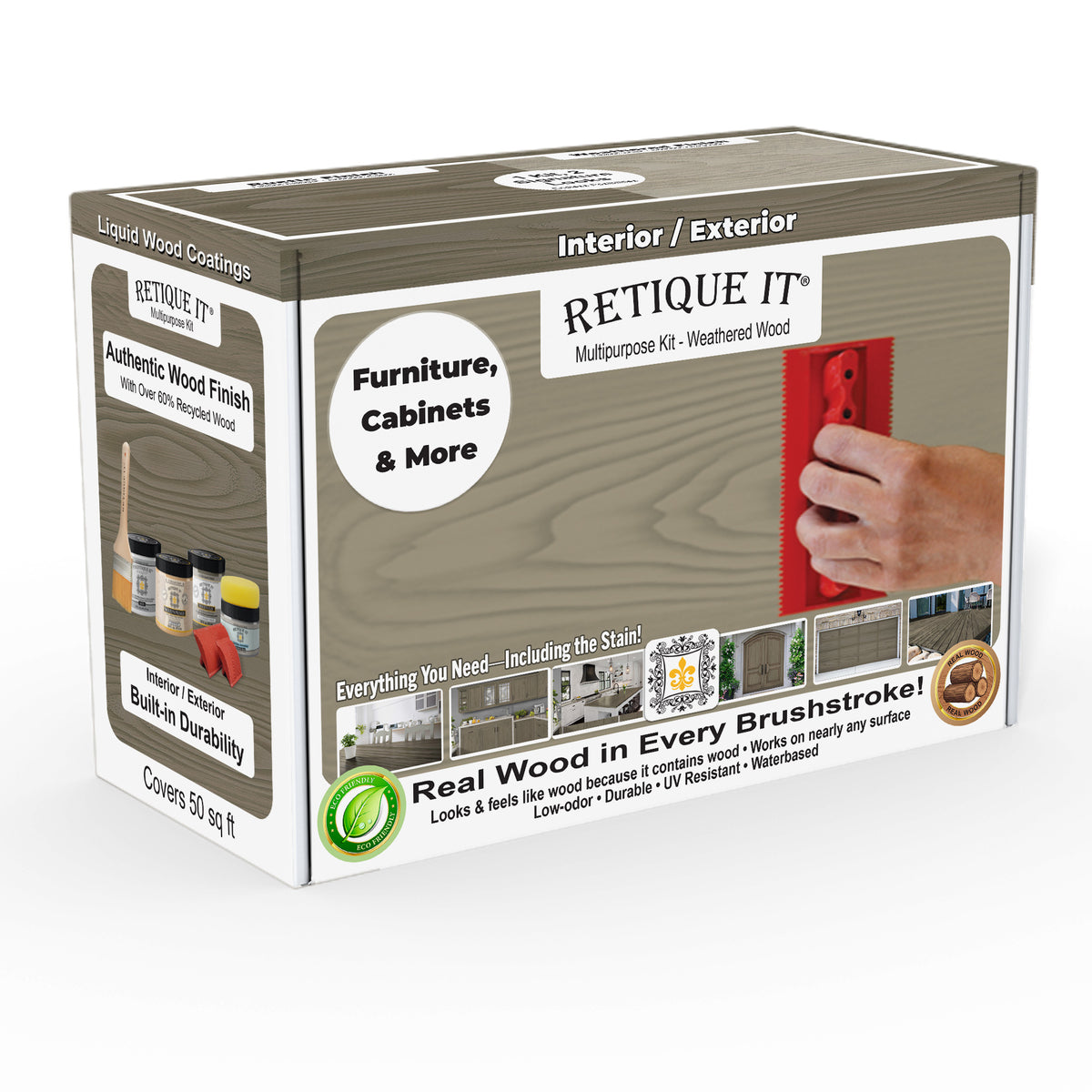 Multi-purpose Wood'n Kit - Weathered Wood - Exterior Top Coat