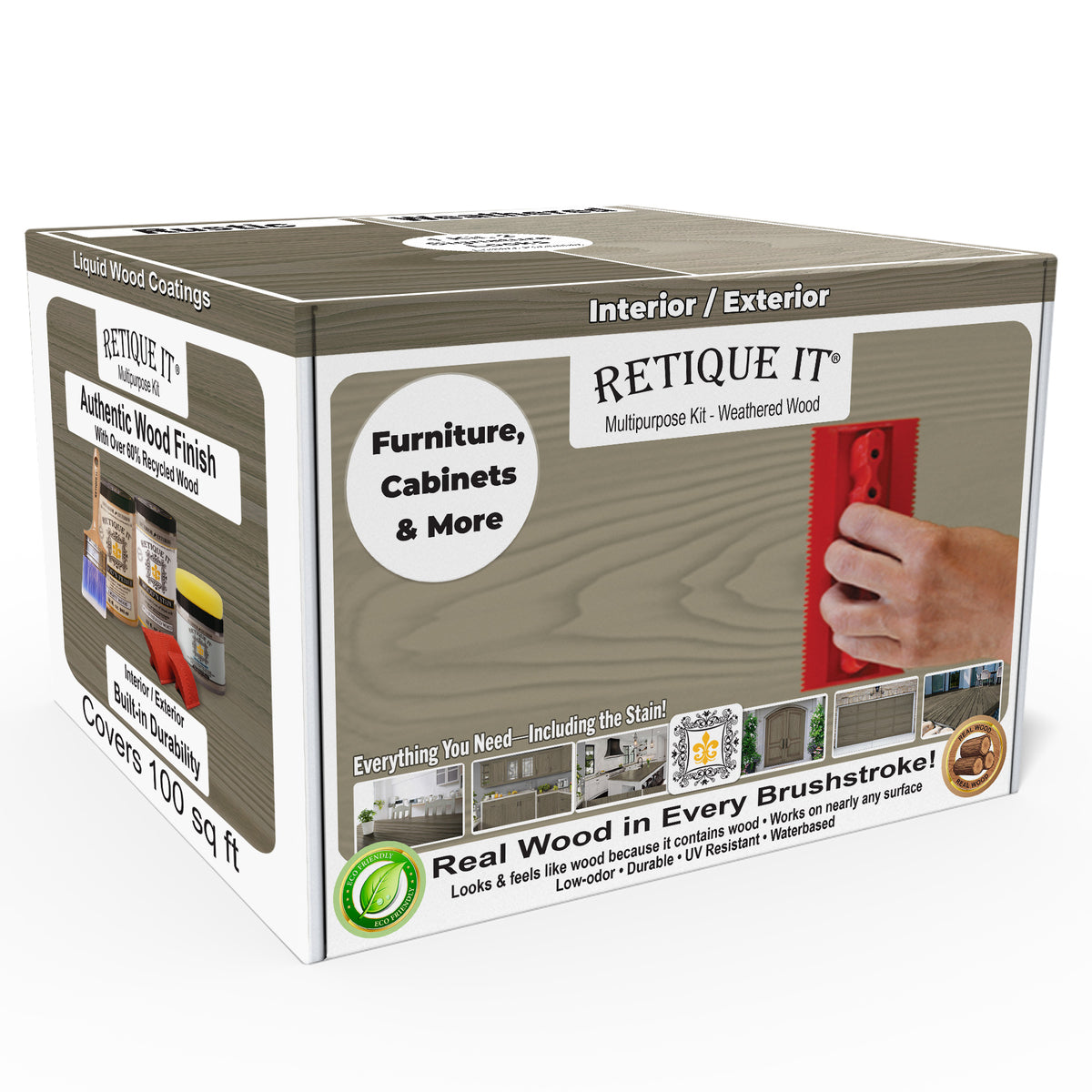 Multi-purpose Wood'n Kit (Large) - Weathered Wood