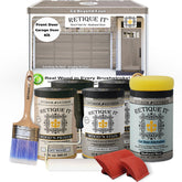 Wood'n Door Kit (Front & Garage Door) - Weathered Wood