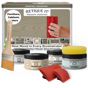 Multi-purpose Wood'n Kit - Weathered Wood - Exterior Top Coat