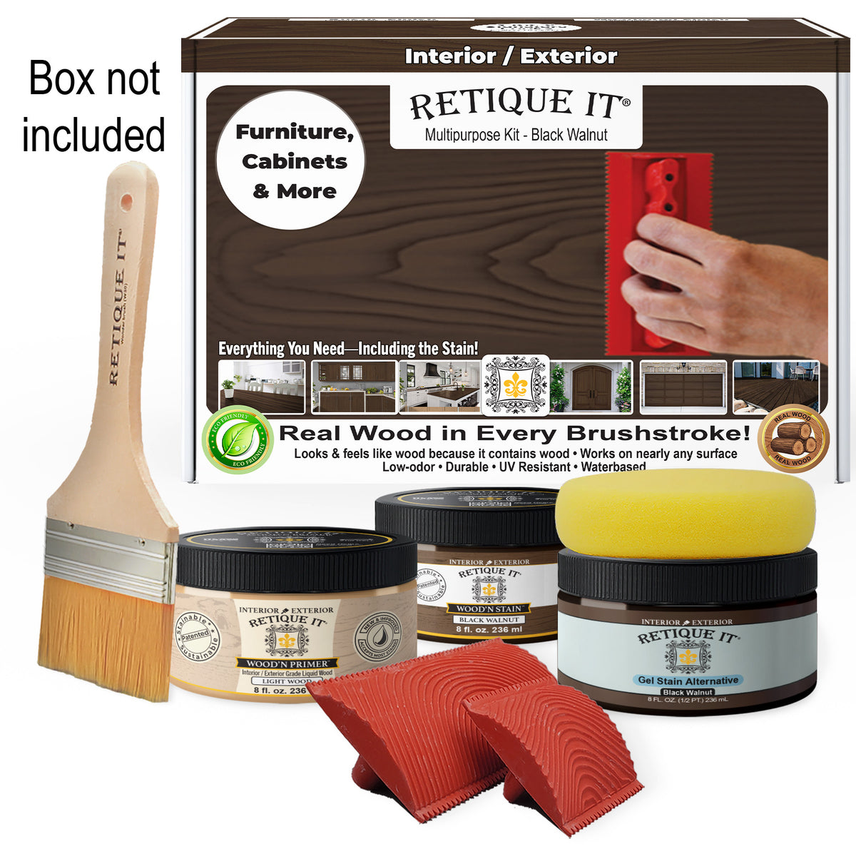 Multi-purpose Wood'n Kit - Black Walnut