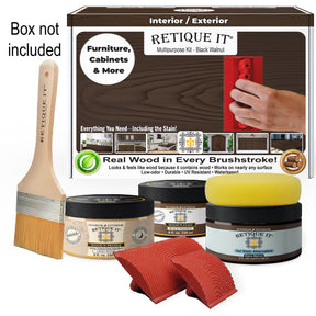 Multi-purpose Wood'n Kit - Black Walnut