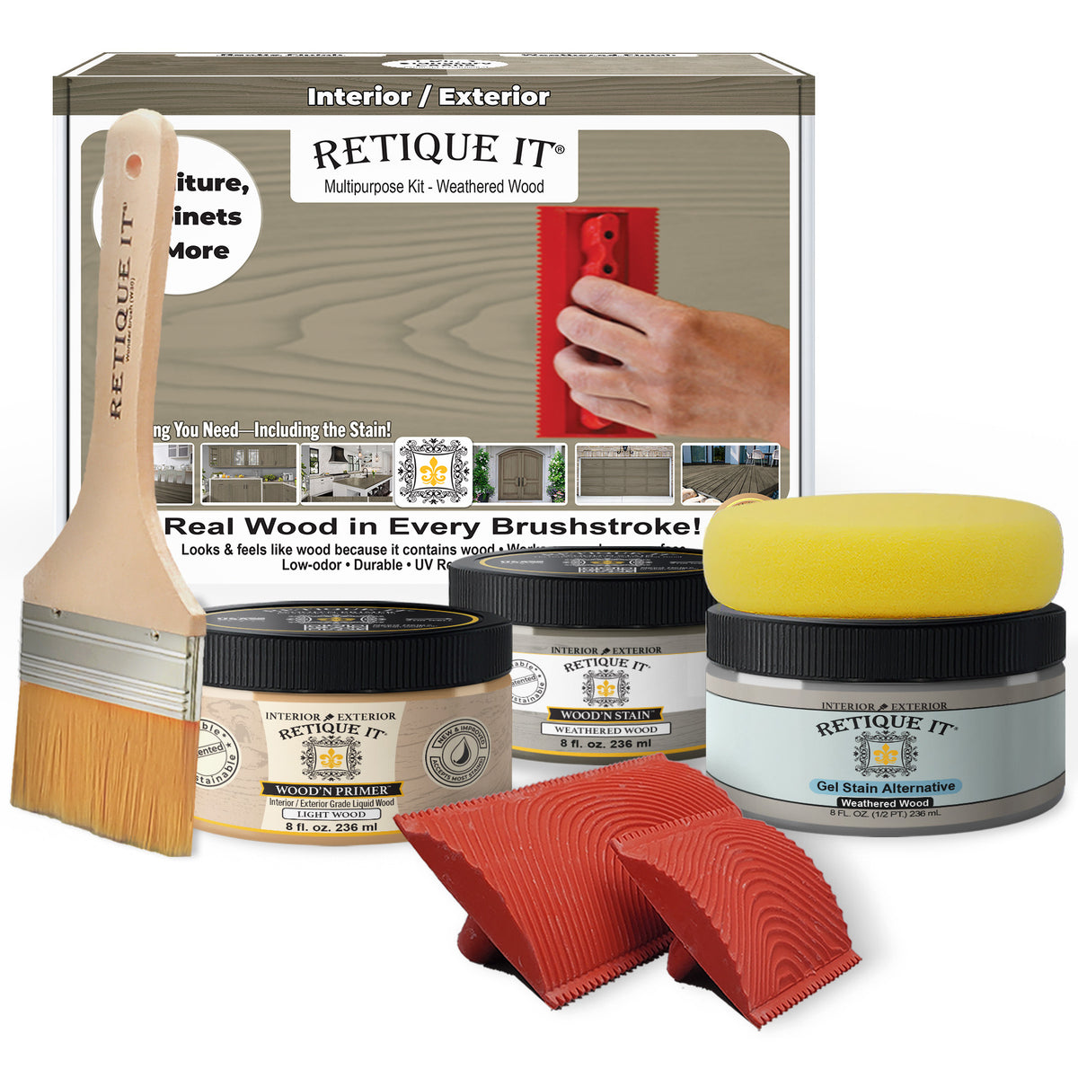 Multi-purpose Wood'n Kit - Weathered Wood