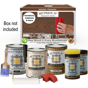 Multi-purpose Wood'n Kit (4x Lg) - Dark Oak - Exterior Top Coat