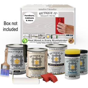 Multi-purpose Wood'n Kit (4x Lg) - White Wash - Exterior Top Coat