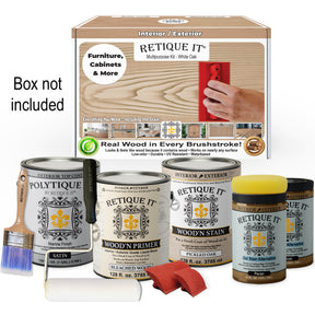 Multi-purpose Wood'n Kit (4x Lg) - White Oak - Exterior Top Coat