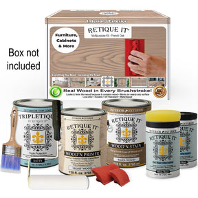 Multi-purpose Wood'n Kit (4x Lg) - French Oak - Interior Top Coat