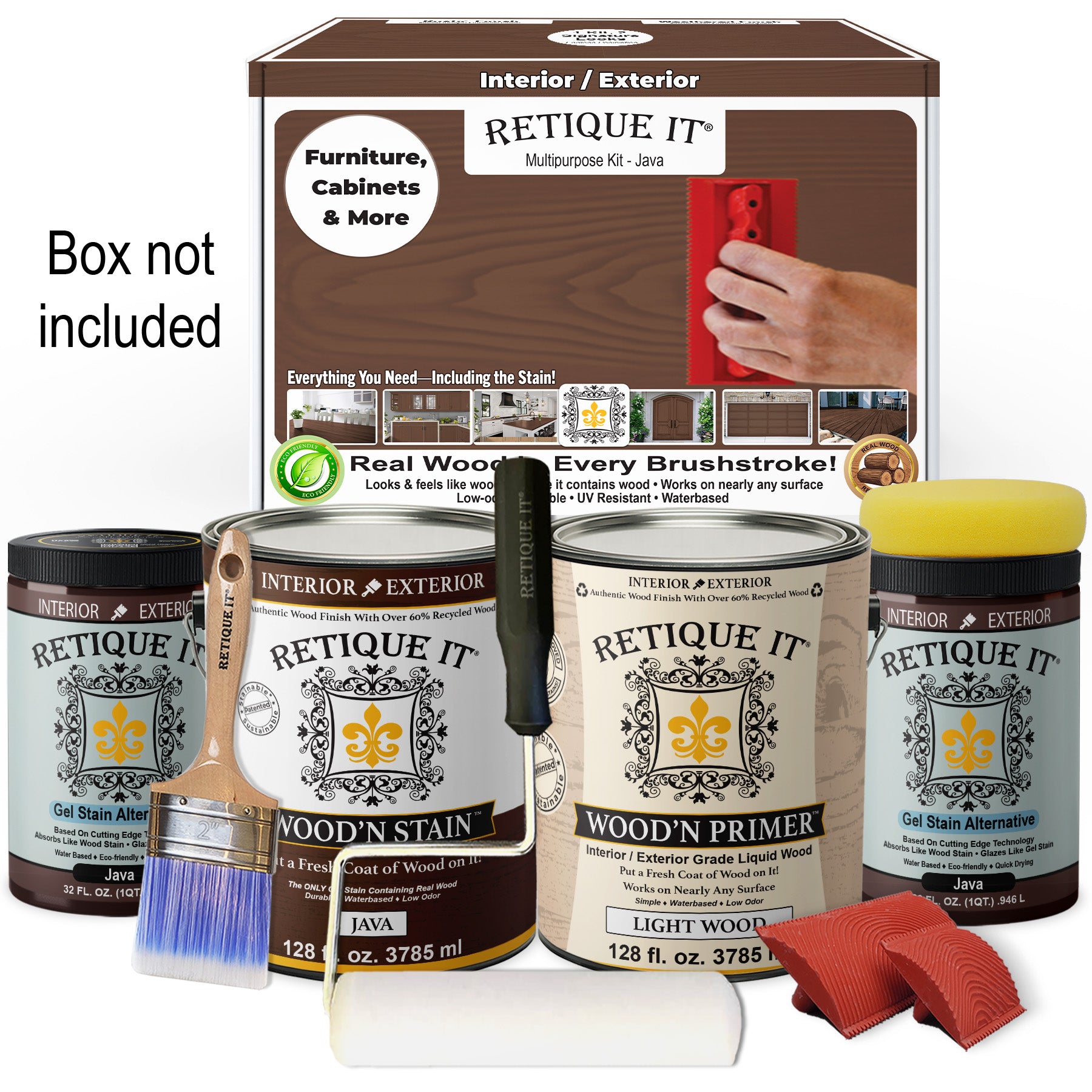 Multi-purpose Wood'n Kit (4x Lg) - Java