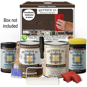 Multi-purpose Wood'n Kit (4x Lg) - Black Walnut