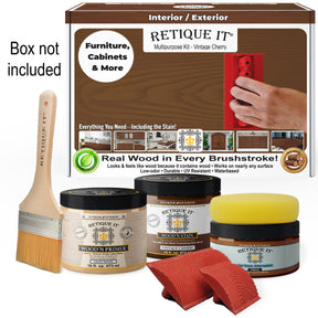 Multi-purpose Wood'n Kit (Med) - Vintage Cherry