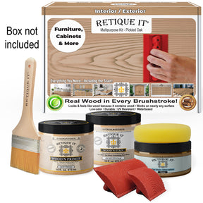 Multi-purpose Wood'n Kit (Med) - Pickled Oak