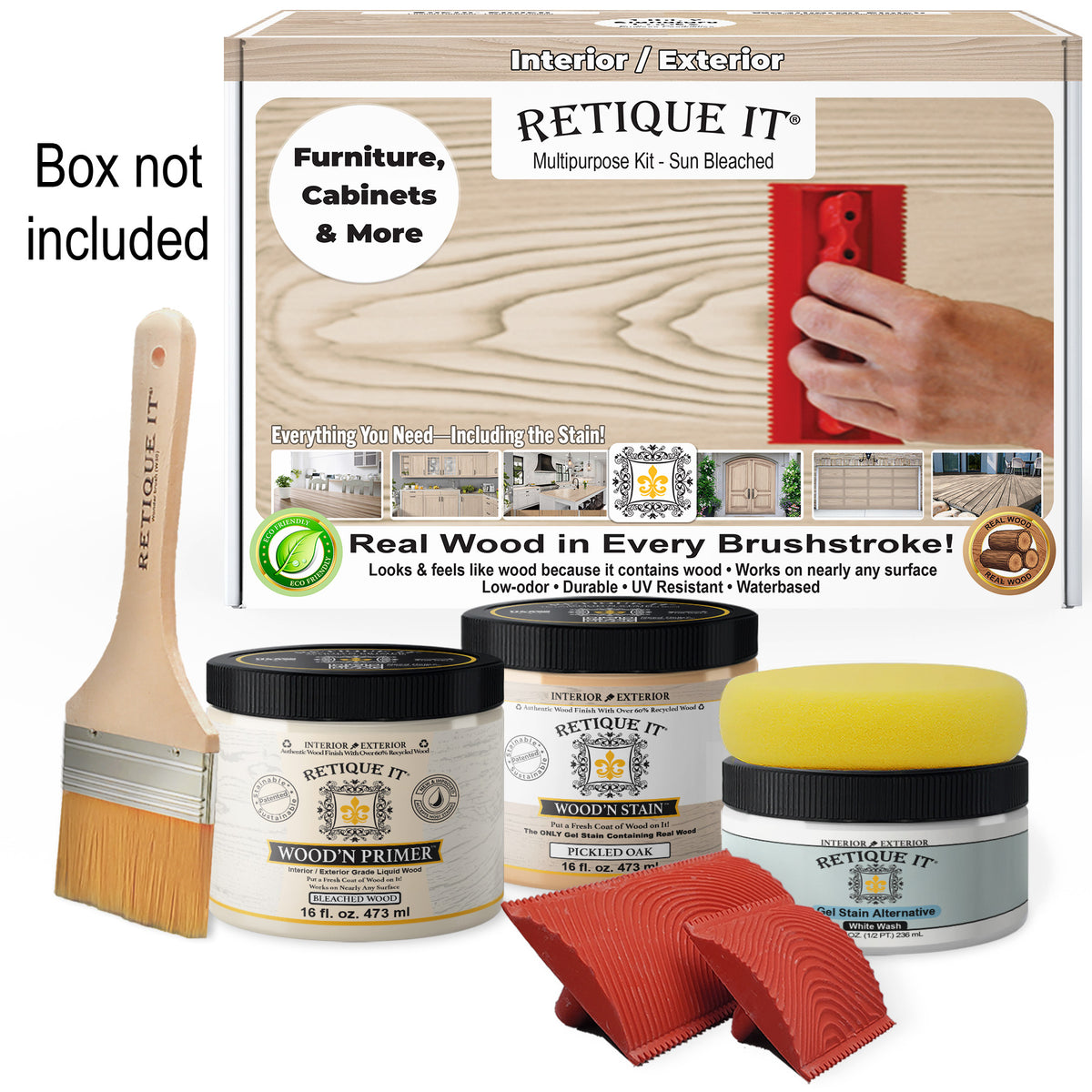 Multi-purpose Wood'n Kit (Med) - Sun Bleached