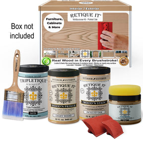 Multi-purpose Wood'n Kit (Large) - Pickled Oak - Interior Top Coat