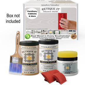 Multi-purpose Wood'n Kit (Large) - White Wash