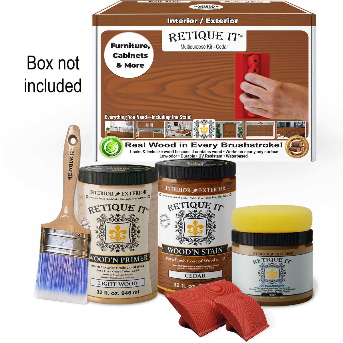 Multi-purpose Wood'n Kit (Large) - Cedar