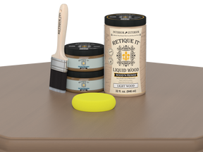 Large Barn Wood Multi-purpose Smooth Finish Kit by Retique It® for wood finishing and furniture projects.