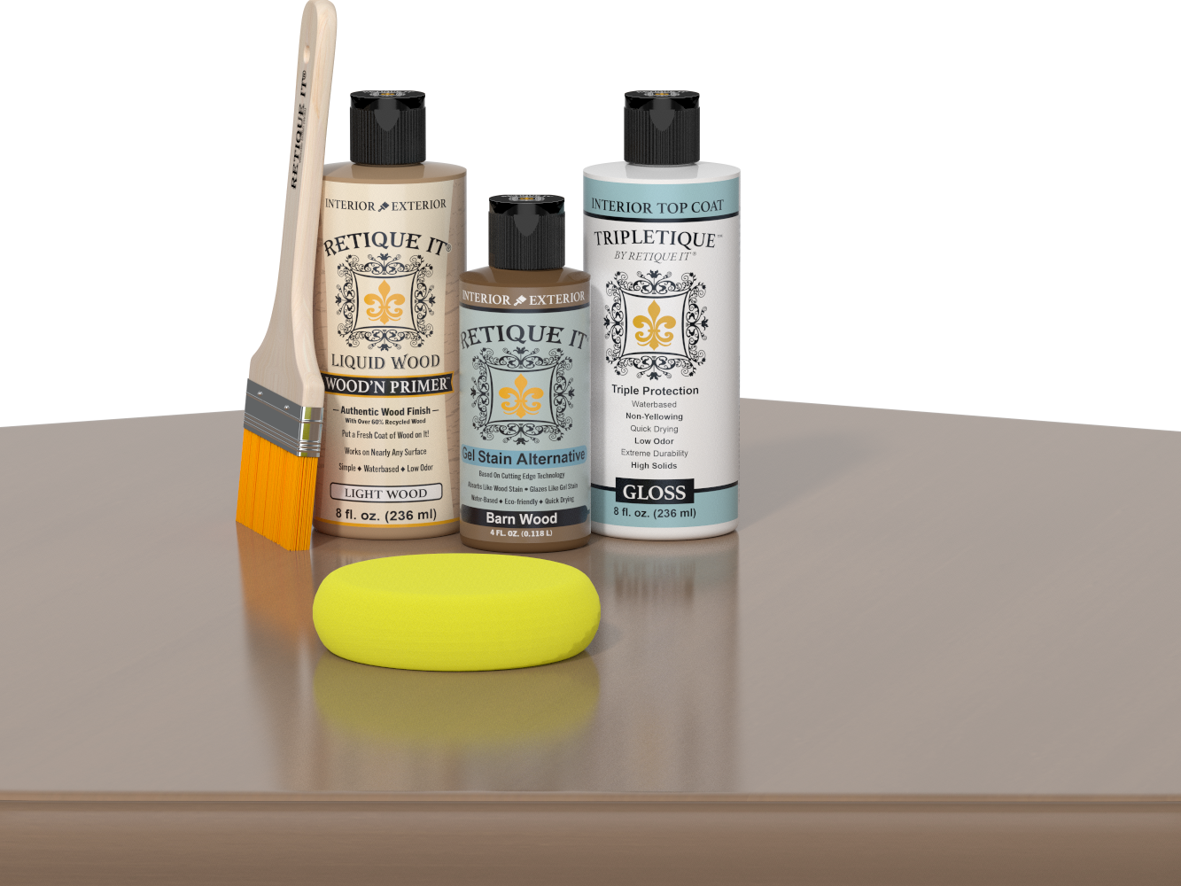 Multi-purpose Smooth Finish Kit - Barn Wood - Interior Top Coat