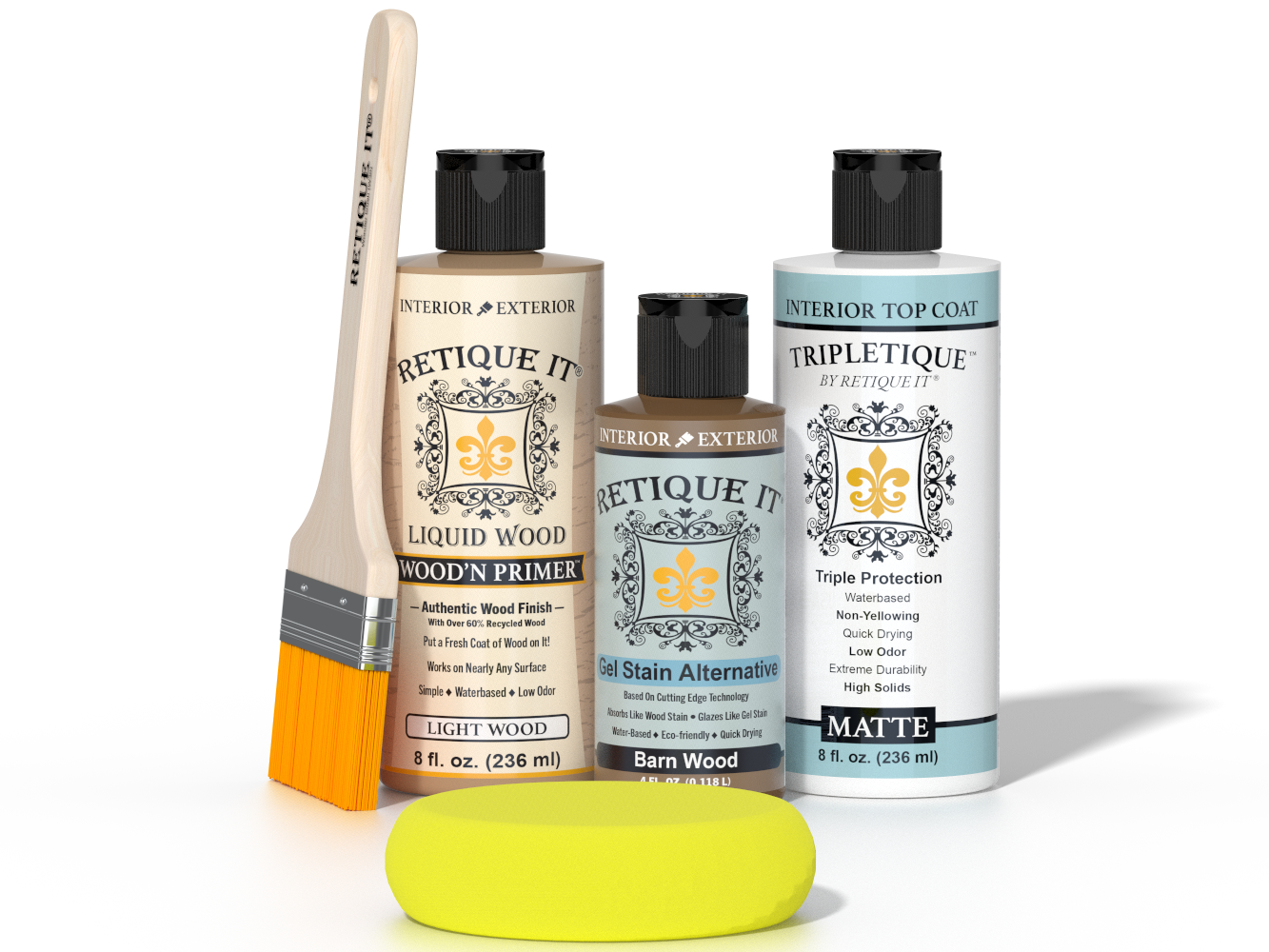 Multi-purpose Smooth Finish Kit - Barn Wood - Interior Top Coat