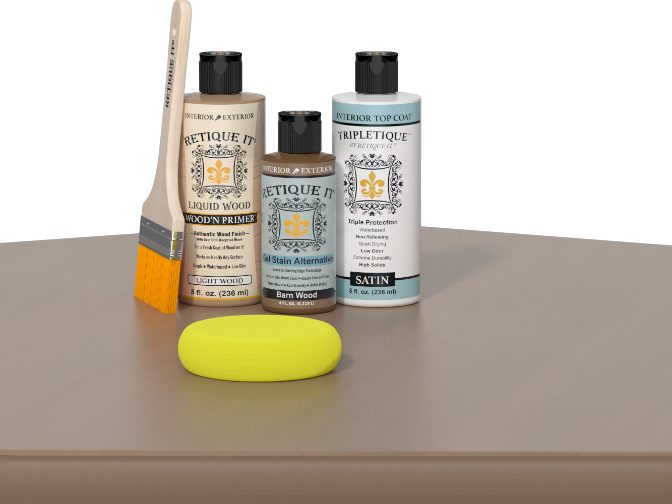 Multi-purpose Smooth Finish Kit - Barn Wood - Interior Top Coat