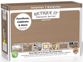 Multi-purpose Smooth Finish Kit - Barn Wood - Interior Top Coat