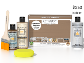Multi-purpose Smooth Finish Kit - Barn Wood - Exterior Top Coat