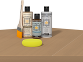 Multi-purpose Smooth Finish Kit - Pecan - Exterior Top Coat