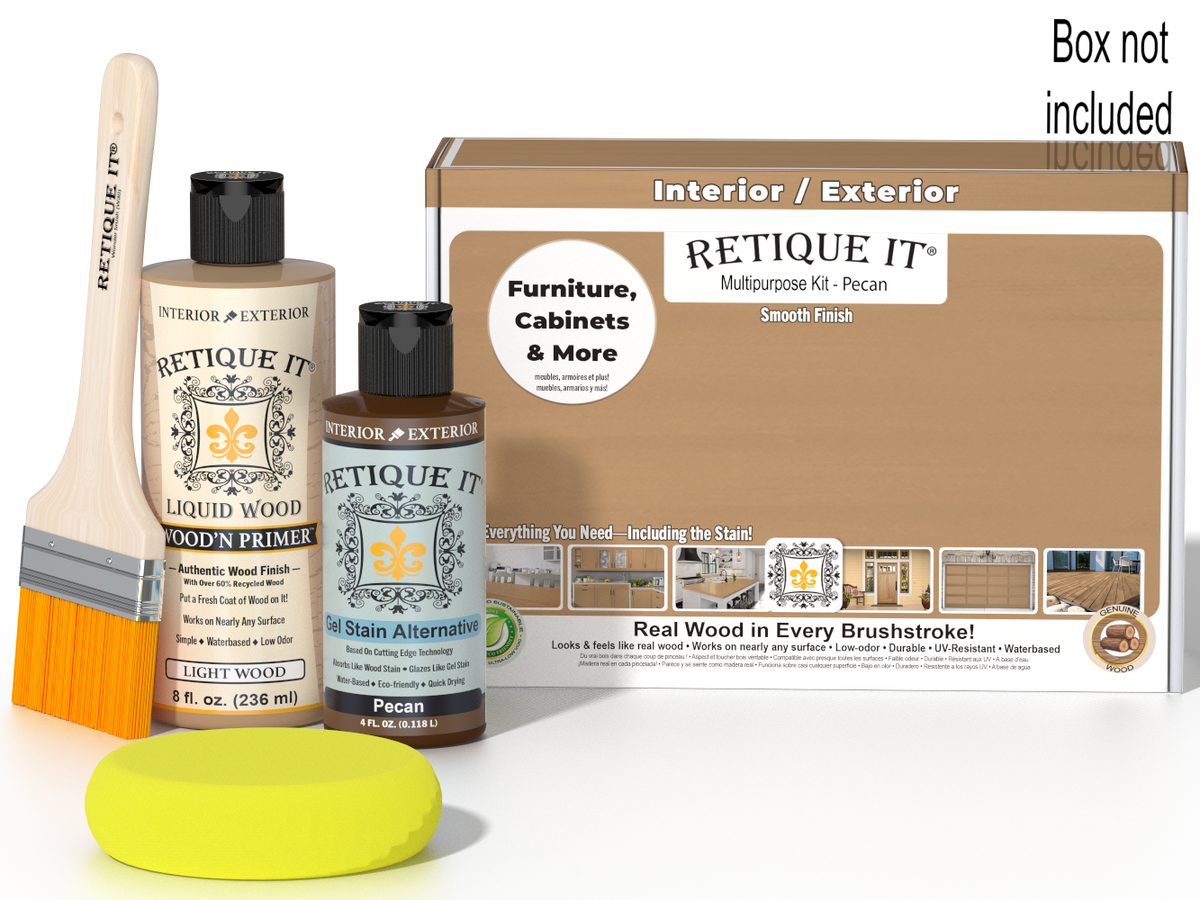 Multi-purpose Smooth Finish Kit - Pecan