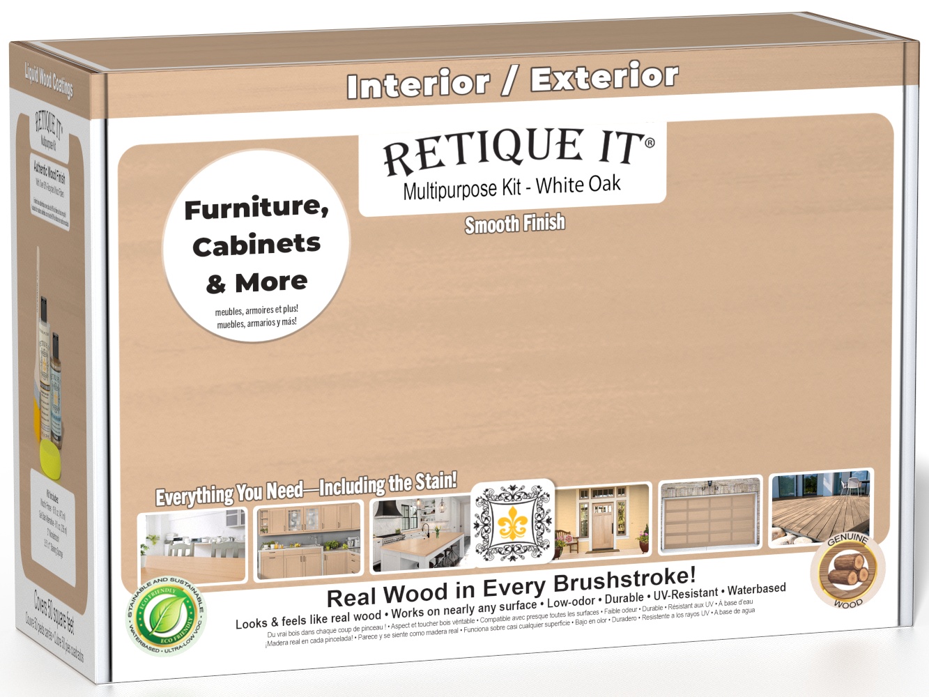 Multi-purpose Smooth Finish Kit - White Oak