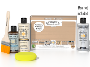 Multi-purpose Smooth Finish Kit - White Oak - Exterior Top Coat