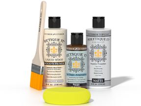 Multi-purpose Smooth Finish Kit - White Oak - Exterior Top Coat