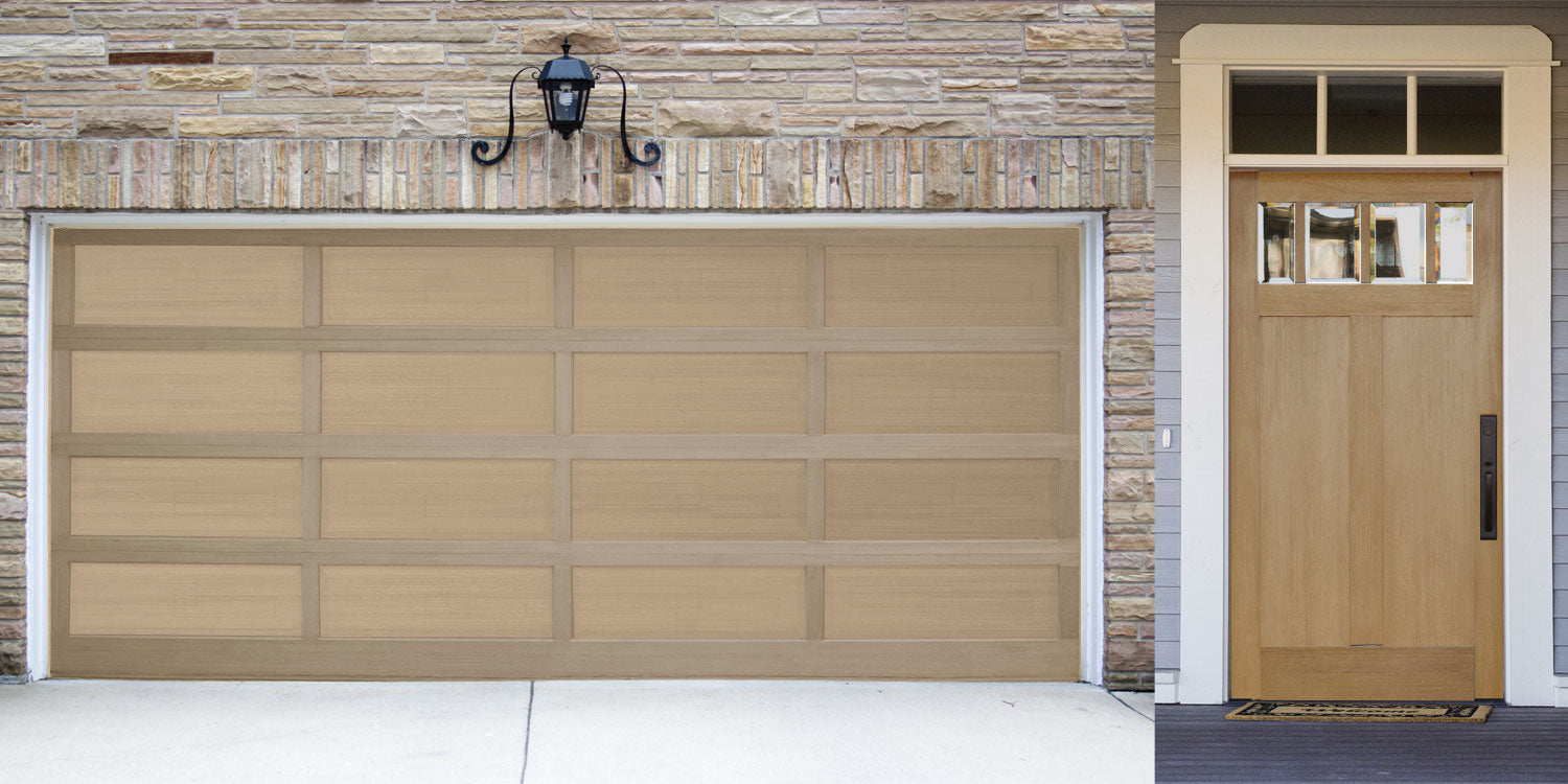 Multi-purpose Smooth Finish Kit (4x Lg) - Pecan - Exterior Top Coat