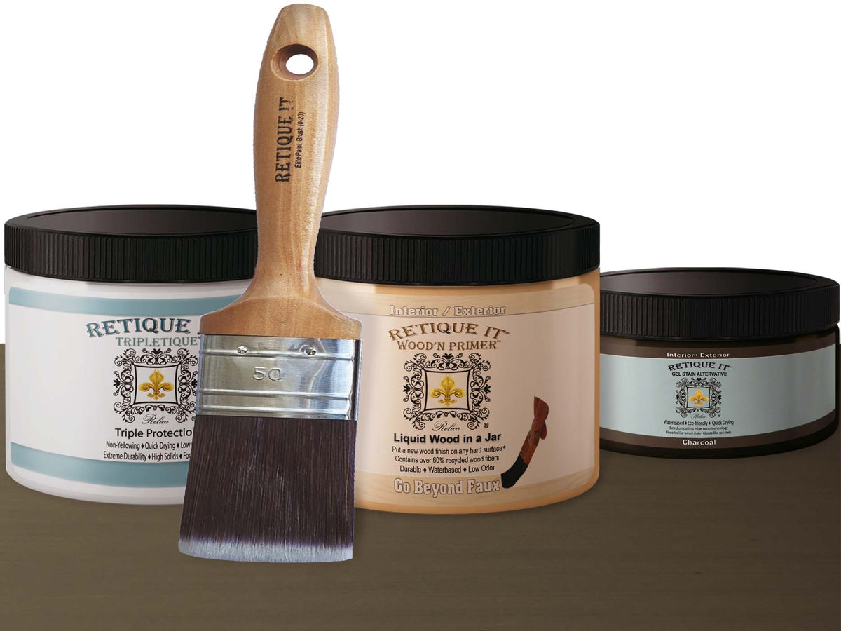 Multi-purpose Smooth Finish Kit (Med) - Charcoal - Interior Top Coat