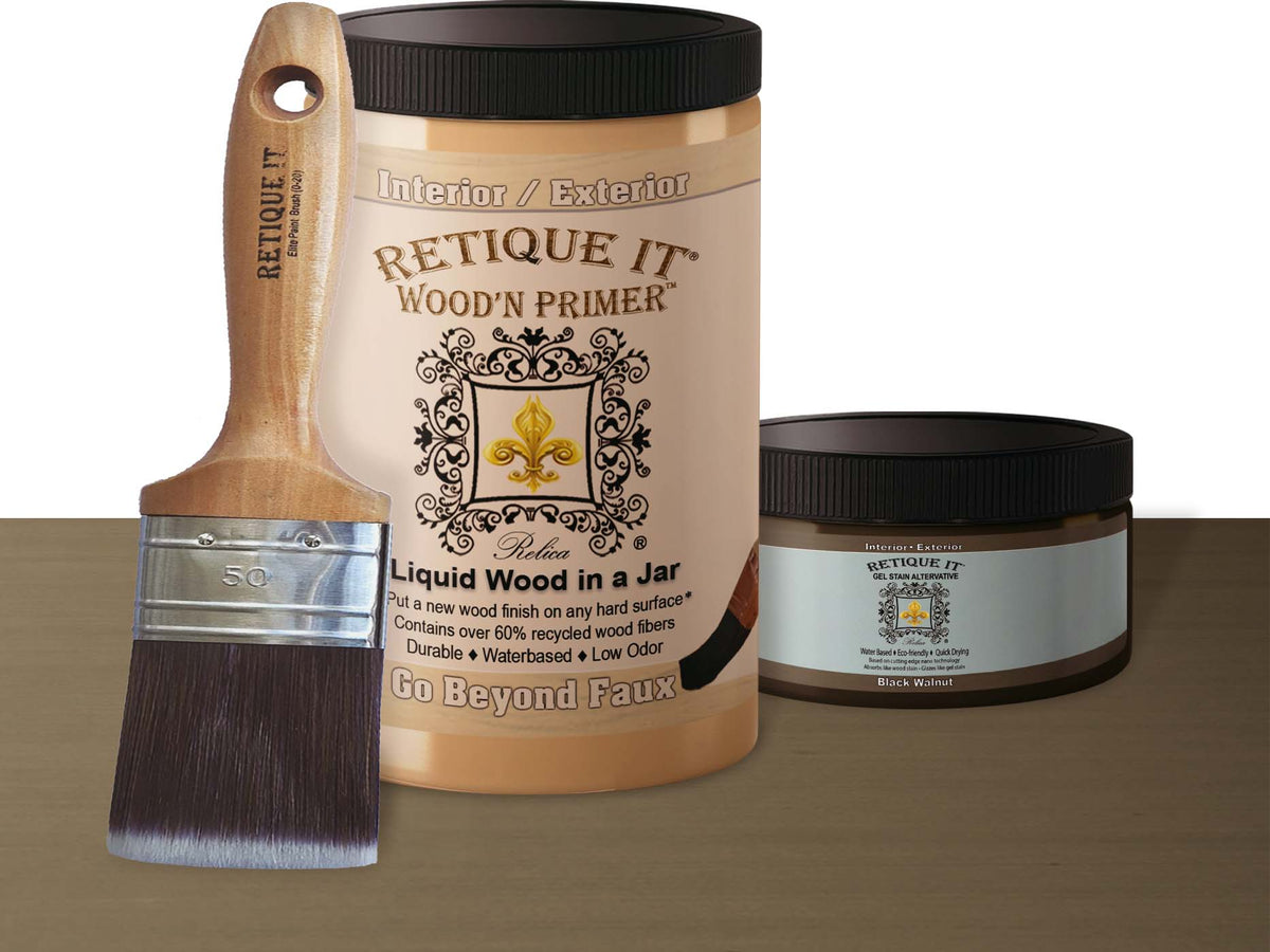 Multi-purpose Smooth Finish Kit (Large) - Black Walnut