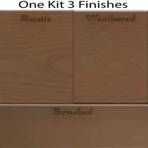 Tabletop Wood'n Finish Kit (Double Size) - Dark Oak