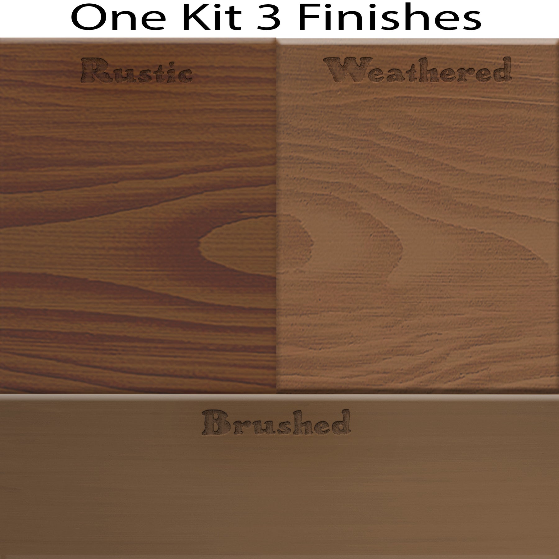 Countertop Kit - Kitchen Island - Dark Oak
