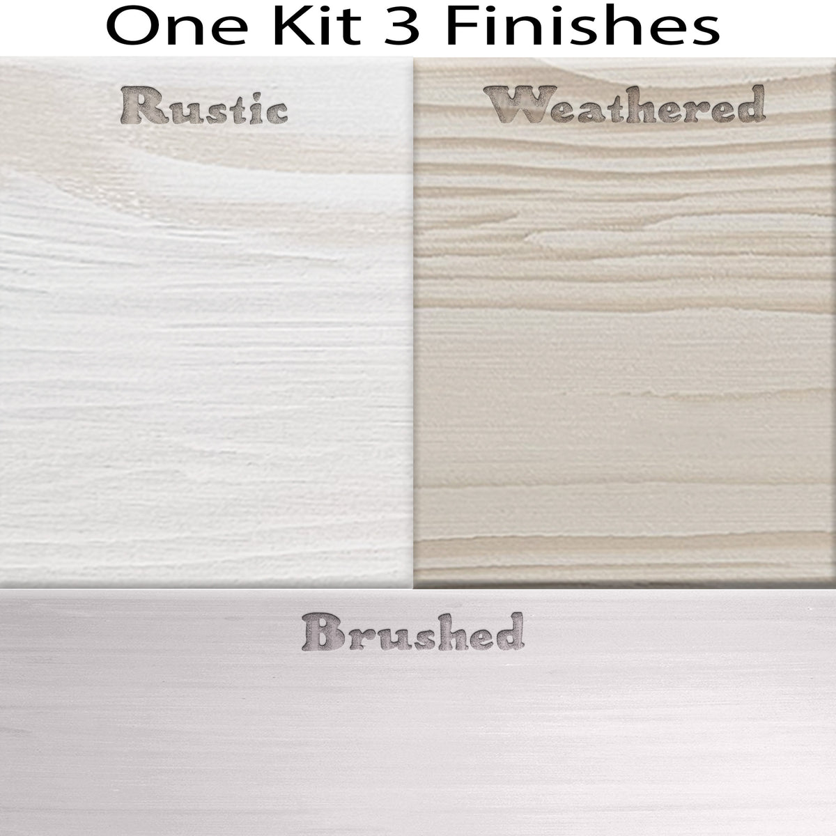Multi-purpose Wood'n Kit (4x Lg) - White Wash