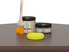 Retique It® Multi-purpose Smooth Finish Kit (Med) in Dark Oak for wood furniture refinement and finishing.