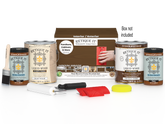 Retique It® Wood'n Finish Kit Multi-purpose Wood'n Kit Vintage Cherry with four large containers, ideal for wood finishing projects.