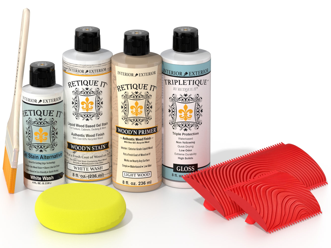 Multi-purpose Wood'n Kit - White Wash - Interior Top Coat