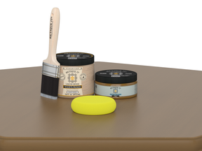 Retique It® Wood'n Finish Kits Multi-purpose Smooth Finish Kit in Pecan, medium size, featuring wood finishing supplies in a sleek design.