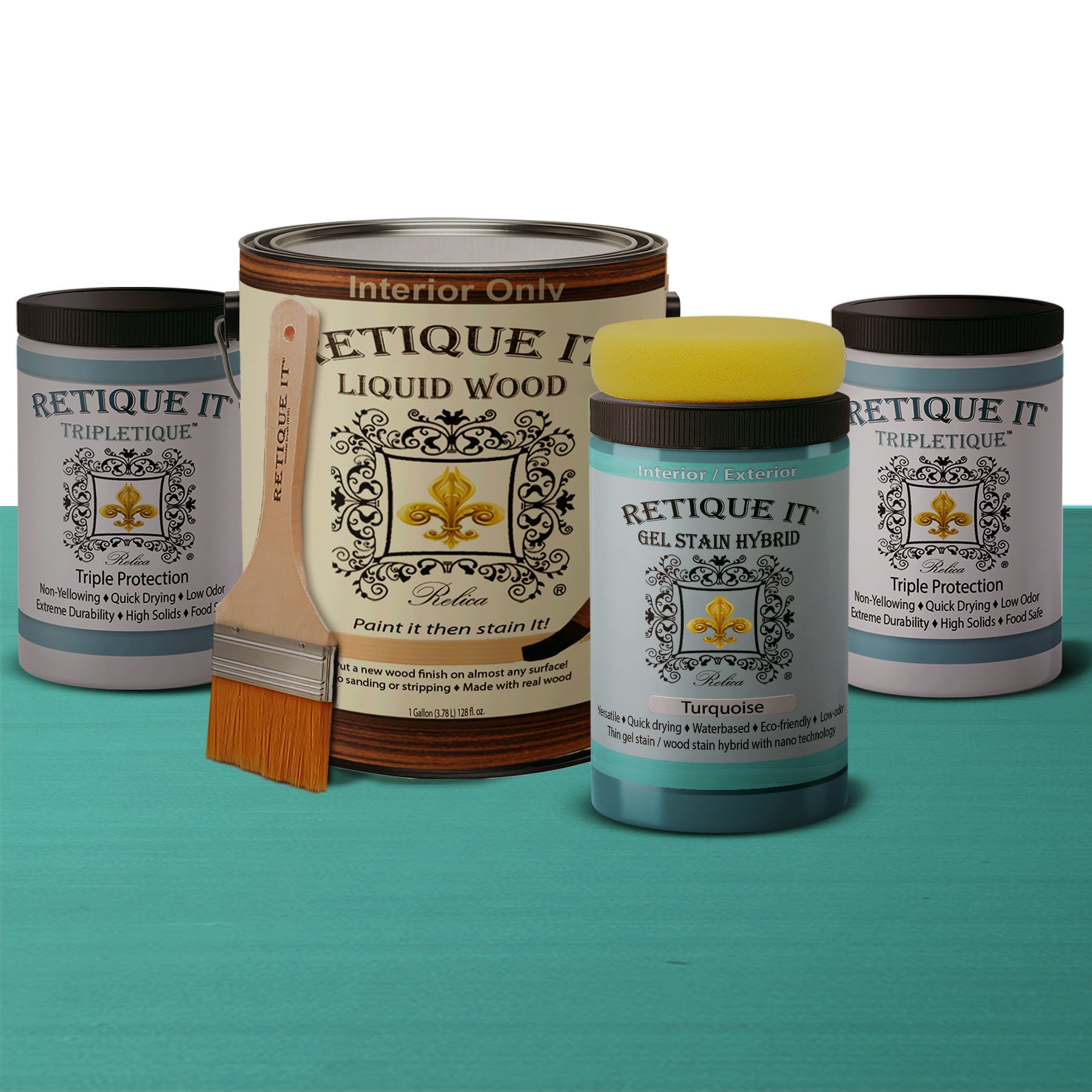 Smooth Finish Kit - Turquoise